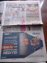 Sözcü Cumartesi Gazetesi - 27 Mayıs 2017 - Migren - Burcu Hanif - Emel Müftüoğlu -Claudia Schiffer'in Otuz Yılı - Babel'in Oğlu Türk Kızından - Cem Yılmaz Çekimlerine Ağustos'ta Başlayacağı Arif V 216 Okuma Provasına Seyirci Aldı - Hande Erçel - Sertab Erener - Mert Fırat - Yüzyılın En İyi Giyinen Lideri Atatürk