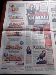 Sözcü Cumartesi Gazetesi - 27 Mayıs 2017 - Migren - Burcu Hanif - Emel Müftüoğlu -Claudia Schiffer'in Otuz Yılı - Babel'in Oğlu Türk Kızından - Cem Yılmaz Çekimlerine Ağustos'ta Başlayacağı Arif V 216 Okuma Provasına Seyirci Aldı - Hande Erçel - Sertab Erener - Mert Fırat - Yüzyılın En İyi Giyinen Lideri Atatürk