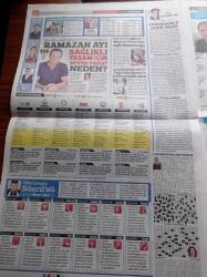 Sözcü Cumartesi Gazetesi - 27 Mayıs 2017 - Migren - Burcu Hanif - Emel Müftüoğlu -Claudia Schiffer'in Otuz Yılı - Babel'in Oğlu Türk Kızından - Cem Yılmaz Çekimlerine Ağustos'ta Başlayacağı Arif V 216 Okuma Provasına Seyirci Aldı - Hande Erçel - Sertab Erener - Mert Fırat - Yüzyılın En İyi Giyinen Lideri Atatürk