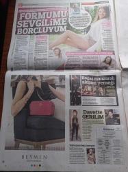 Sözcü Cumartesi Gazetesi - 13 Mayıs 2017 - Hande Erçel - Tuba Ünsal Oyunculuk Beni Yoruyor -Işın Karaca Doğduğu Şehirde Sahneye Çıkacak - Sezen Aksu Bu Benim Değil İnsanlığın Sorunu - Yağmur Ünal Arda Turan'ın Mutfağında - Ünlü Yönetmen Ezel Akay'ın Yeğeni Selen Seyven Dayımdan Torpilli Değilim - Ahu Yağtu - Cem Yılmaz - Oyuncu Serhat Kılıç Rolümün Hakkını Vermeye Çalışıyorum - Emre Altuğ