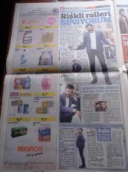 Sözcü Cumartesi Gazetesi - 13 Mayıs 2017 - Hande Erçel - Tuba Ünsal Oyunculuk Beni Yoruyor -Işın Karaca Doğduğu Şehirde Sahneye Çıkacak - Sezen Aksu Bu Benim Değil İnsanlığın Sorunu - Yağmur Ünal Arda Turan'ın Mutfağında - Ünlü Yönetmen Ezel Akay'ın Yeğeni Selen Seyven Dayımdan Torpilli Değilim - Ahu Yağtu - Cem Yılmaz - Oyuncu Serhat Kılıç Rolümün Hakkını Vermeye Çalışıyorum - Emre Altuğ
