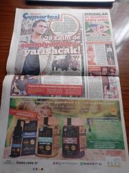 Sözcü Cumartesi Gazetesi - 29 Mayıs 2017 - Demet Şener'den Babasına Fikret Şener'e Yanımda Olmanı Çok İsterdim - Çağla Şikel Fotoğrafı - Rafet El Roman İle Tuğba Altıntop'un Kızları Büyüdü - Türkan Şoray Hayranlığıyla Buluştu - Şarkıcı Gülşen Çok Klip Çöpe Attım - Sertab Erener - Oda Müziğinden Müzikale