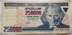 T. C. 250 000 TÜRK LİRASI 7. EMİSYON 3. TERTİP