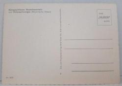 ŞEHİR KARTPOSTALI-ALMANYA/Neuschwanstein Şatosu TEPEDEN GÖRÜNTÜSÜ,ARKASI YAZILMAMIŞ, RENKLİ, 12 X 16 CM EBADINDA - 1950'LER, 1960'LAR, 1970'LER, 1980'LER