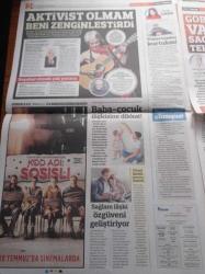 Sözcü Pazar Gazetesi - 15 Temmuz 2018 - Tuba Ünsal'ın Romantik Tatiline Hayran Tepkisi - Tarkan Baba Oldu Tebrik Yağıyor - Bade İşçil Ben Hep Top Model Kalacağım - Burçin Terzioğlu Evlenmeyi Düşünmüyorum - Tuba Büyüküstün Umut Evirgen Konser Aşıkları - Festivalin Gelirleri Tohum Otizm Vakfı'na - Joan Baez Türkiye Benim İçin Özel Bir Ülke