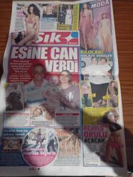 Sözcü Şık Gazetesi - 16 Eylül 2016 - Ünlü Futbolcu Serkan Balcı'nın Ressam Eşi Berfi Balcı TOÇEV İçin Sergi Açacak - Safiye Soyman Faik Öztürk'ü Dize Getirdi - Ahu Yağtu Cem Yılmaz - Rüzgar Çetin O Polisi Öldürmedi Mi - Funda Arar 41 Kere Maşallah -  Ayla Çelik'in Gerçek Aşkı