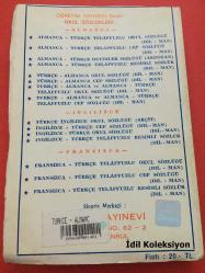 Türkçe - Almanca Okul Sözlüğü - Turkisch - Deutsches - Öğretim Yayınevi