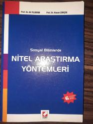 Sosyal Bilimlerde Nitel Araştırma Yöntemleri