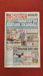 Sözcü Gazete 12 Kasım 2017 Yargıtay'da Atatürk Skandalı,Yılmaz Özdil,Uğur Dündar,Emmanuel Macron,Lady Brigitte Macron,İgor Tudor,Fabri,Tolgay Arslan,Badou Ndiaye,Fabri,Robin Van Persie,Burak Yılmaz,Nurettin Canikli,Donald Trump,Vladimir Putin,Elon Musk,Jack Ma