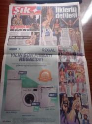 Sözcü Şık Gazetesi - 2 Aralık 2016 - Victoria's Secret Melekleri Podyuma İndi - Hayırlı Evlat Sıla - Ali Sunal İrem Sak Muhabbetiniz Bol Olsun - Ajda Pekkan Zeki Müren'e Kocacım Derdim - Tuba Ünsal Her Oyuna Farklı Kostüm - Erdal Tosun Öldü Gözyaşı Sel Oldu - Cem Yılmaz - Can Yılmaz - Ozan Güven - Seren Serengil Podyuma Çıktı