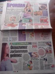 Sözcü Şık Gazetesi - 30 Kasım 2016 - Şükran Ovalı'nın Minnak Caner Erkin'i - Hale Soygazi Paris'te Ödül Alacak - Megastar Tarkan İş Görüşmesinde - Bülent Ersoy Canlı Yayında Helin Avşar'la Tartıştı Helin Avşar Canlı Yayını Terk Etti - Hatice Aslan Asla Et Yemiyorum - Ünlüler Ayla Filminde Buluştu - Erkan Petekkaya - Çetin Tekindor