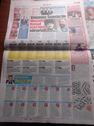 Sözcü Şık Gazetesi - 30 Kasım 2016 - Şükran Ovalı'nın Minnak Caner Erkin'i - Hale Soygazi Paris'te Ödül Alacak - Megastar Tarkan İş Görüşmesinde - Bülent Ersoy Canlı Yayında Helin Avşar'la Tartıştı Helin Avşar Canlı Yayını Terk Etti - Hatice Aslan Asla Et Yemiyorum - Ünlüler Ayla Filminde Buluştu - Erkan Petekkaya - Çetin Tekindor