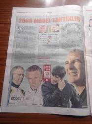 Cumhuriyet Spor Gazetesi - 29 Nisan 2008 -  Türk Voleybolunun En Önemli İsimlerinden Biriydi Değer Eraybar - Indy Car'a Kadın Eli Değdi - Gazanfer Bilge Önce İnsan Sonra Şampiyon- Üç Bilinmeyenli Lig Denklemi - Düdüğü Bırak Bayrağa Bak - Telekom'un 1 Numarası Taismary Aguero - Le Tour'kiye Olur Muyuz