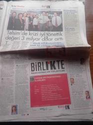 Hürriyet İnsan Kaynakları Gazetesi - 18 Eylül 2005 - Telsim Yönetim Kurulu Üyesi Doçent Doktor Yaşar Akgün - FBI Ajanlarına Kolejde Yöneticilik Eğitimi - Telsim'de Krizi İyi Yönettik Değeri 3 Milyar Dolar Arttı - Tekofaks Genel Müdürlüğü'ne Serhat Tatlı Getirildi - Netron'a Yeni Yönetici Direktörü - Bilişimciler Dünyaya Açık Eleman İstiyor