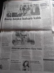 Milliyet Gazetesi - 8 Eylül 2000 - Mersin'de Susurluk İzi - İstanbul Gözaltında - Ankara Devlet Güvenlik Mahkemesi Sivas Katliamı İle İlgili Gerekçeli Kararı - Yananları Zevkle İzlediler - Diyanet İmamların Peşine Müfettiş Taktı - İsrail Filistin Barış Başka Bahara Kaldı - Yaser Arafat - Milenyum Zirvesi - Atlara Af Geliyor - Haluk Kırcı Engelini Rahat Aştılar