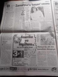 Milliyet Gazetesi - 9 Eylül 2001- Üzeyir Garih’in Katili Yener Yermez Üzeyir Garih'in Kolunu Bükerek Öldürmüş - Sakıp Sabancı Af Çıkaranlara Soruyor Vicdanınız Rahat Mı - Sevan Nişanyan Cezaevinde - 14 Bin Masonumuz Var - Hiram Usta Ve Dul Kadının Çocukları - Ajda Pekkan - Sedat Peker Cami İçin Yardım Yaptı