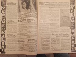 Perde Haftalık Ses Tiyatro ve Sinema Mecmuası Dergisi - 28 Ağustos 1967 - Sayı:35 - Esen Püsküllü - Eyüp Uyanık - Gripin İlaç Reklamı - Pertev Saç Spreyi Reklamı - Melkom Devletyan - Figen Say - Erol Büyükburç - Sophia Loren - Frank Sinatra - Richard Johnson - Fikret Hakan - Pervin Par - Mete Mert - Tülin Elgin - Şirin Devrim - Murat Soydan - Yılmaz Güney - Haldun Dormen - Turgut Demirağ - Mine Mutlu - Gökçen Kaynatan - Yurdaer Doğulu - Yılmaz Güney - Fikret Hakan - Türkan Şoray - Belgin Doruk - Hülya Koçyiğit - Selda Alkor - Sadri Alışık - Cüneyt Arkın - Sevda Alpay - Mualla Mukadder - Yıldırım Çınar - Muzaffer Çağlar - Mete Has - Fezzal Has -Gül Yolaç - Sylva Koscina - Elke Sommer - Richard Johnson - Viviane Ventura - Opon İlaç Reklamı - Pertev Krem Reklamı - Tam Takım Dergi