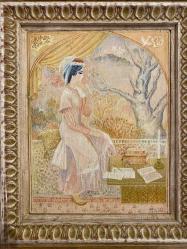 LOT.8 » RUSSIAN ,SOVIET,AZERBAIJAN PAINTING Elmira Şahtaxtinskaya 20X25CMS OIL SIGNED,