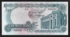 ** GÜNEY  VİETNAM ( 50 * DONG ) 1969 - ÇİL