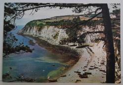 ŞEHİR KARTPOSTALI-BİRLEŞİK KRALLIK/DEVON KUMSAL VE DENİZ,ARKASI YAZILMAMIŞ, RENKLİ, 12 X 16 CM EBADINDA - 1950'LER, 1960'LAR, 1970'LER, 1980'LER