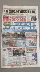Sözcü Gazete 4 Şubat 2019 İlk Sorunu Yoksulluk,Ekrem İmamoğlu,Saygı Öztürk,Kraliçe 2.Elizabeth,Prens Philip,Prens Charles,Canan Karatay,Ersun Yanal,Adem Ljajic,Arda Turan,Epureanu,Domogoj Vida,Shinji Kagawa,Antalya 2-6 Beşiktaş,Fernando Muslera,Fenerbahçe Futbol Takımı,Meltem Cumbul,Ebu Bekir El Bağdadi,John Bolton,Emine Erdoğan,Ürdün Kralı Abdullah,Raina El Abdullah,Mansur Yavaş