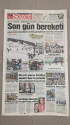 Sözcü Gazete 4 Şubat 2019 İlk Sorunu Yoksulluk,Ekrem İmamoğlu,Saygı Öztürk,Kraliçe 2.Elizabeth,Prens Philip,Prens Charles,Canan Karatay,Ersun Yanal,Adem Ljajic,Arda Turan,Epureanu,Domogoj Vida,Shinji Kagawa,Antalya 2-6 Beşiktaş,Fernando Muslera,Fenerbahçe Futbol Takımı,Meltem Cumbul,Ebu Bekir El Bağdadi,John Bolton,Emine Erdoğan,Ürdün Kralı Abdullah,Raina El Abdullah,Mansur Yavaş