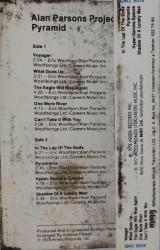 Alan Parsons Project Pyramid Kaseti, Voyager, What Goes Up, The Eagle Will Rise Again, One More River