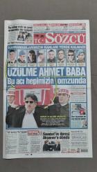 Sözcü Gazete 3 Mart 2018 Üzülme Ahmet Baba Bu Acı Hepimizin Omzunda,Meral Akşener,Temel Karamollaoğlu,İlyas Çakır,Alvaro Negredo,Ricardo Quaresma,Pepe,Mehmet Ekici,Boby Dixon,Uğur Dündar,Angela Merkel,Justin Trudeau,Donald Trump,Binali Yıldırım,Celal Şengör,Mustafa Şentop,İlber Ortaylı