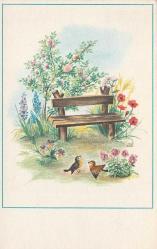 1983 FRANSA POSTADAN GEÇMİŞ PULLU VE FLAM DAMGALI KARTPOSTAL