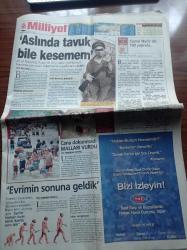 Milliyet Gazetesi - 4 Şubat 2002 - Üç Türk Küreselleşti - DSP Milletvekili Tayyibe Gülek - İşkadını Tulu Gümüştekin - Yönetici Elif Bilgi - Uzanlar Dünyanın Dilinde - Aykut Barka -  Adım Adım Davos- İran'ın Nükleer Tehdidi - İsmail Cem