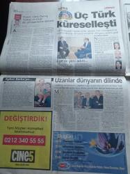 Milliyet Gazetesi - 4 Şubat 2002 - Üç Türk Küreselleşti - DSP Milletvekili Tayyibe Gülek - İşkadını Tulu Gümüştekin - Yönetici Elif Bilgi - Uzanlar Dünyanın Dilinde - Aykut Barka -  Adım Adım Davos- İran'ın Nükleer Tehdidi - İsmail Cem