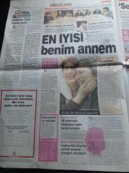 Milliyet Gazetesi - 13 Mayıs 2001 - Bülent Ecevit Hükümet Yerinde Duruyor - Devlet Bahçeli Uyum İçinde Çalışıyoruz - Ankara'da Kuban Kazak Uçtu - Cavit Kavak İzlenmekten Son Anda Kurtuldu -  Beyaz Enerji Soruşturma Dosyası - Kulak Süleyman Demirel'e Uzandı - En İyisi Benim Annem