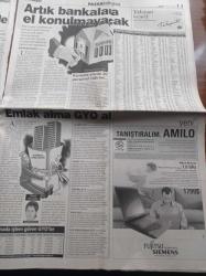 Milliyet Gazetesi PAZAR EKONOMİ EKİ - 7 Ekim 2001 - Başbakan Bülent Ecevit  Devleti Değil Özel Sektörü Küçülttük - Köşk'e Telgraf Yağmuru - Başbakan'a TIR'a Katılın Önerisi - Zahir Şah Banknotu - ABD'den Yeni Casus  Uydu - ABD Dışişleri Bakanı Powell Altıpatları  Çekmedik - 10 Bin Asker Kabil'e Dayandı - Kırmızı Bültendeki Ladin -