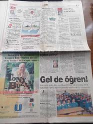 Milliyet Gazetesi PAZAR EKONOMİ EKİ - 7 Ekim 2001 - Başbakan Bülent Ecevit  Devleti Değil Özel Sektörü Küçülttük - Köşk'e Telgraf Yağmuru - Başbakan'a TIR'a Katılın Önerisi - Zahir Şah Banknotu - ABD'den Yeni Casus  Uydu - ABD Dışişleri Bakanı Powell Altıpatları  Çekmedik - 10 Bin Asker Kabil'e Dayandı - Kırmızı Bültendeki Ladin -