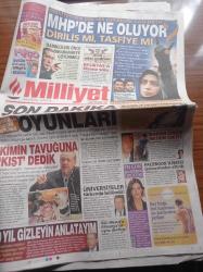 Milliyet Gazetesi - 17 Ekim 2010 - MHP'de Ne Oluyor Diriliş Mi Tasfiye Mi - Darbecileri Önce Tımarhaneye Götürmeli - Sur Belediye Başkanı Abdullah Demirbaş - Facebook İlişkisi Üniversitesiden Attırdı -  Başbakan Recep Tayyip Erdoğan Kimin Tavuğuna Kışt Dedik - Turgut Özal'ın Özel Kalem Müdürü Feyzi İşbaşaran - Üniversiteler Türbanda Bölündü