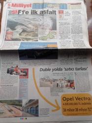 Milliyet Gazetesi - 8 Ağustos 2004 - Formula 1'e İlk Asfalt - Aydın Doğan'ın Kızı Begüm Doğan Ersin Faralyalı'nın Oğlu Ahmet Faralyalı İle Evlendi - Beşiktaş 1 Puanı Son Anda Buldu - Çanakkale Şehitliği'ni Mesken Tutan İrticacı Rehberler Vatandaşı Savaşla İlgili Akıl Almaz Hurafelerle Kandırıyor - Süreyya Ayhan - Sorun Sakatlık Değil Doping