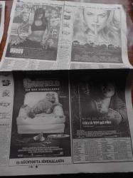 Milliyet Gazetesi - 8 Ağustos 2004 - Formula 1'e İlk Asfalt - Aydın Doğan'ın Kızı Begüm Doğan Ersin Faralyalı'nın Oğlu Ahmet Faralyalı İle Evlendi - Beşiktaş 1 Puanı Son Anda Buldu - Çanakkale Şehitliği'ni Mesken Tutan İrticacı Rehberler Vatandaşı Savaşla İlgili Akıl Almaz Hurafelerle Kandırıyor - Süreyya Ayhan - Sorun Sakatlık Değil Doping