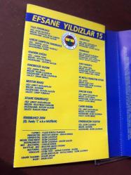 efsane yıldızlar 15 - fenerbahçe  kaset (kasetçalarda denenmiştir/dinlenmiştir) (2003 - 2004)