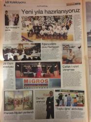 Beylikdüzü Migros Alışveriş Merkezi Gazetesi , 5 Kasım 2005 , Alışveriş Benim Tutkum , Göksel , Aydın Yurdum , Özsüt , Kokuların Dansı , Ece Türkiye 5 Yaşında , Bu Kışın Gözdesi Uzun Mantolar , Alışveriş Yapmak Dünyanın En Eğlenceli Şeyi , Yeni Yıla Hazırlanıyoruz , Eğlencelerle Dolu Ramazan