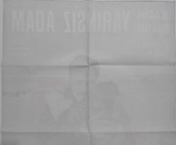 ESKİ DÖNEM YARINSIZ ADAM-KADİR İNANIR-PERİHAN SAVAŞ-EROL TAŞ-ŞEMSİ İNKAYA ORİJİNAL SİNEMA AFİŞİ ÇOK NADİRDİR