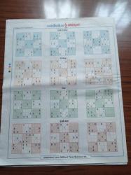 Milliyet Bulmaca Gazetesi - 17 Ekim 2015 - Kenan Ece Fotoğrafı - Bartu Küçükçağlayan Fotoğrafı - Gupse Özay Fotoğrafı - Derya Karadaş Fotoğrafı - Erkan Öner Fotoğrafı - Zeka Oyunları - Kakuro -  Uzman Bulmaca - Sözcük Yerleştirmece - Kolay Bulmaca - Futoshiki
