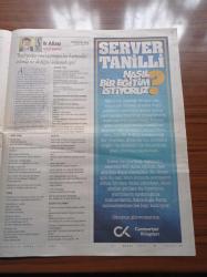 Cumhuriyet Kitap Gazetesi - 26 Şubat 2015 - Sayı 1306 - Colum McCAnn'dan Dönsün Koca Dünya - John Steinbeck'ten Kısa Süren Saltanat - Şiir Atlası - Cevat Çapan - Yeryüzü Kitaplığı - Celal Üster- Server Tanilli - Seküler Yaşam Ve Şifacılık - Türkiye'de Kapitalist Yöneticiler Sınıfı - Feklavye