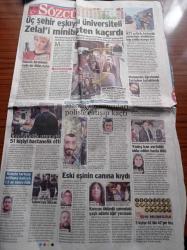 Sözcü Gazetesi - 5 Aralık 2017 - Aykut Kocaman - Şenol Güneş - Selahattin Demirtaş'ın Savunması Olan Bilgisayar Çalındı - AKP'li Başkan Sosyete Pazarını Mühürledi - Cumhuriyet Halk Partisinden Büyük Kasım Buluşması - Sezen Aksu - Türkan Şoray - İyi Partili Nuri Okutan Reza Zarrab Savama Ajanı -  Melih Gökçek - Reza Zarrab 17 25 Aralık Sonrası Nasıl Serbest Bırakıldığını Anlattı - Bank Asya - Bylock