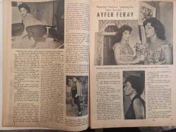 Artist Haftalık Ses Tiyatro ve Sinema Mecmuası Dergisi - 26 Ağustos 1960 - Sayı:11- Cavidan Dora - Nevin Aypar - Enver Burçkin - Neriman Köksal - Suhpi Kaner - Fatma Girik - Nedret Güvenç - Olcayto - Ayfer Feray - Zeynep Değirmencioğlu - Sadri Alışık - Çolpan İlhan - Eşref Kolçak - Turgut Özatay - Belgin Doruk - Göksel Arsoy - Zeki Müren - Faruk Yener - Marlon Brando - Montgomery Clift - Dean Martin - May Britt - Hope Lange - Barbara Rush - Edvard Dmytryk - Ahmet Özkırım - Efgan Efekan - Muhterem Nur - Muzaffer Nebioğlu - Ertuğrul Muhsin - Suna Pekuysal - Neşe Yulaç - Nilüfer - Yılmaz Duru - Leyla Sayar - Serpil Gül - Ayhan Işık - Ahmet Mekin - Mualla Kaynak - Efgan Efekan - Ayfer Feray - Orhan Günşiray fotoğraf ve haberi - Tam Takım Dergi