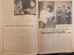 Artist Haftalık Ses Tiyatro ve Sinema Mecmuası Dergisi - 26 Ağustos 1960 - Sayı:11- Cavidan Dora - Nevin Aypar - Enver Burçkin - Neriman Köksal - Suhpi Kaner - Fatma Girik - Nedret Güvenç - Olcayto - Ayfer Feray - Zeynep Değirmencioğlu - Sadri Alışık - Çolpan İlhan - Eşref Kolçak - Turgut Özatay - Belgin Doruk - Göksel Arsoy - Zeki Müren - Faruk Yener - Marlon Brando - Montgomery Clift - Dean Martin - May Britt - Hope Lange - Barbara Rush - Edvard Dmytryk - Ahmet Özkırım - Efgan Efekan - Muhterem Nur - Muzaffer Nebioğlu - Ertuğrul Muhsin - Suna Pekuysal - Neşe Yulaç - Nilüfer - Yılmaz Duru - Leyla Sayar - Serpil Gül - Ayhan Işık - Ahmet Mekin - Mualla Kaynak - Efgan Efekan - Ayfer Feray - Orhan Günşiray fotoğraf ve haberi - Tam Takım Dergi