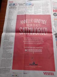 Sözcü Gazetesi - 14 Mayıs 2017 - Zübeyde Hanım Sen Bir Evlat Yetiştirdin O Bir Millet Yetiştirdi - Zübeyde Hanım Ve Gazi Mustafa Kemal Atatürk Fotoğrafı - Feto Sızmasının Fotoğrafı -  Turgut Özal ABD'de By Pass Ameliyatı Olduğunda Fettullah Gülen Odasına Sızmış - 15 Temmuz Anısına Altından Tank Yaptı - Beşiktaş 104 Gün Sonra Koltuktan İndi