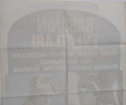 ESKİ DÖNEM BABANIN EVLATLARI-TARIK AKAN-ROBERT WIDMARK-ÖZTÜRK SERENGİL ORİJİNAL SİNEMA AFİŞİ ÇOK NADİRDİR