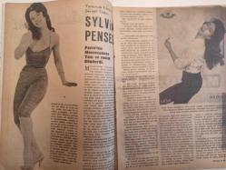 Artist Haftalık Ses Tiyatro ve Sinema Mecmuası Dergisi - 11 Mayıs 1961 - Sayı:42 - Muhterem Nur - Mine Soley - Göksel Arsoy - Sylvia Penses - Mahir Özerdem - Orhan Kuyucaklı - Senih Orkan - Lale Oraloğlu - Lale Belkıs - Erol Keskin - Kenan Pars - Muzaffer Tema - Leyla Sayar - Zeki Müren - Ayhan Işık - Feridün Karakaya - Muhterem Nur - Lale Oraloğlu - Efgan Efekan - Turgut Özatay - Orhan Kuyucaklı - Pervin Par - Vecdi Benderli - Lale Oraloğlu - Abdurrahman Palay - Türkan Şoray - Ahmet Mekin - Evrim Fer - Ayfer Feray - Burt Lancaster - Kirk Douglas - Lawrense Olivier - Ahmet Tarık Tekçe - Muhterem Nur - Öztürk Serengil - Sylvia Penses fotoğraf ve haberi - Tam Takım Dergi