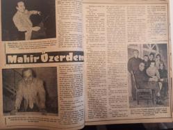 Artist Haftalık Ses Tiyatro ve Sinema Mecmuası Dergisi - 11 Mayıs 1961 - Sayı:42 - Muhterem Nur - Mine Soley - Göksel Arsoy - Sylvia Penses - Mahir Özerdem - Orhan Kuyucaklı - Senih Orkan - Lale Oraloğlu - Lale Belkıs - Erol Keskin - Kenan Pars - Muzaffer Tema - Leyla Sayar - Zeki Müren - Ayhan Işık - Feridün Karakaya - Muhterem Nur - Lale Oraloğlu - Efgan Efekan - Turgut Özatay - Orhan Kuyucaklı - Pervin Par - Vecdi Benderli - Lale Oraloğlu - Abdurrahman Palay - Türkan Şoray - Ahmet Mekin - Evrim Fer - Ayfer Feray - Burt Lancaster - Kirk Douglas - Lawrense Olivier - Ahmet Tarık Tekçe - Muhterem Nur - Öztürk Serengil - Sylvia Penses fotoğraf ve haberi - Tam Takım Dergi