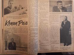 Artist Haftalık Ses Tiyatro ve Sinema Mecmuası Dergisi - 11 Mayıs 1961 - Sayı:42 - Muhterem Nur - Mine Soley - Göksel Arsoy - Sylvia Penses - Mahir Özerdem - Orhan Kuyucaklı - Senih Orkan - Lale Oraloğlu - Lale Belkıs - Erol Keskin - Kenan Pars - Muzaffer Tema - Leyla Sayar - Zeki Müren - Ayhan Işık - Feridün Karakaya - Muhterem Nur - Lale Oraloğlu - Efgan Efekan - Turgut Özatay - Orhan Kuyucaklı - Pervin Par - Vecdi Benderli - Lale Oraloğlu - Abdurrahman Palay - Türkan Şoray - Ahmet Mekin - Evrim Fer - Ayfer Feray - Burt Lancaster - Kirk Douglas - Lawrense Olivier - Ahmet Tarık Tekçe - Muhterem Nur - Öztürk Serengil - Sylvia Penses fotoğraf ve haberi - Tam Takım Dergi